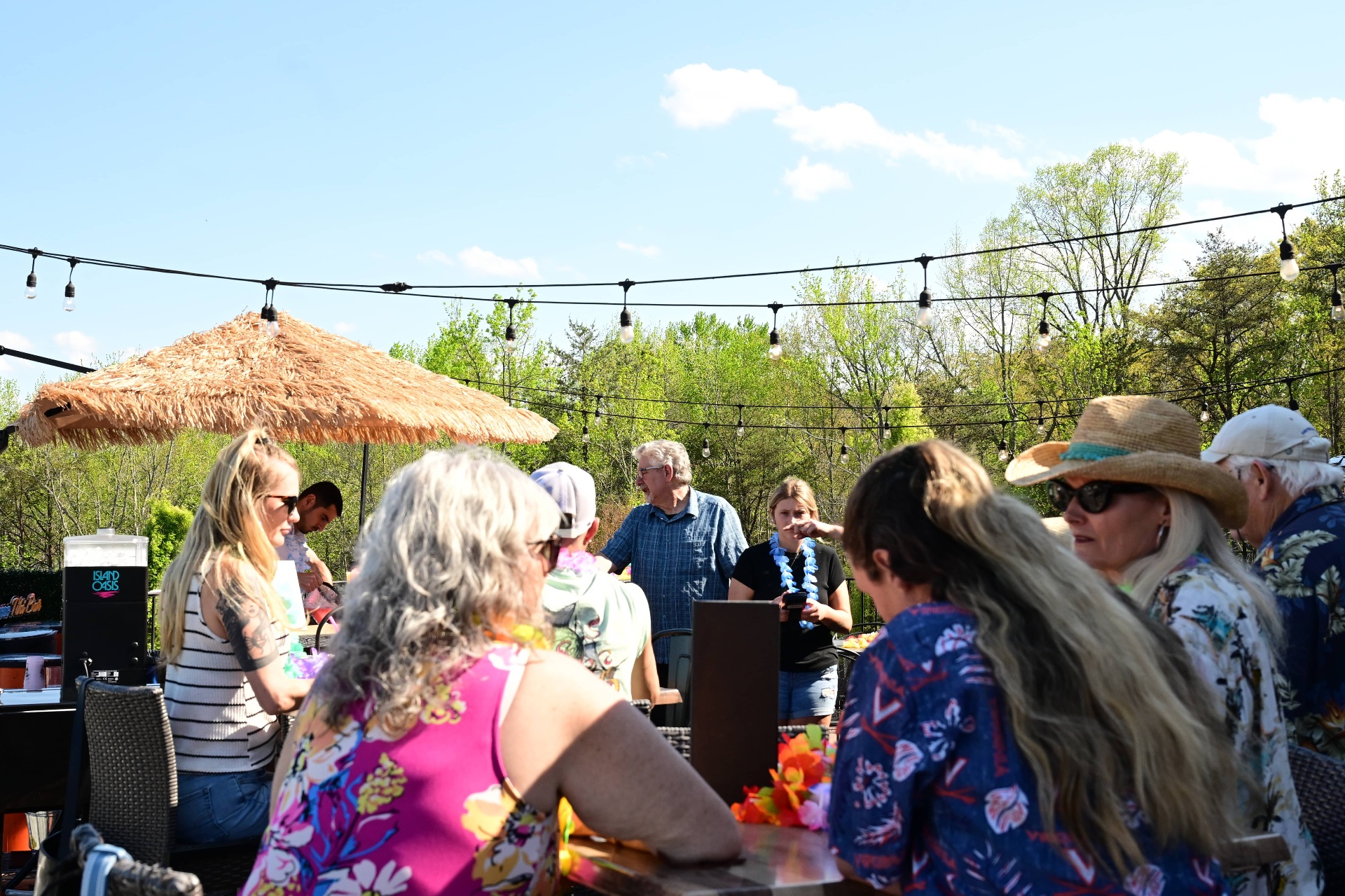 Lively crowd at the Bougie Breeze